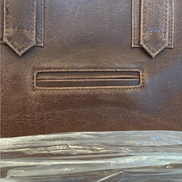 Matt & Nat Motto Brown  Egan Messenger Bag(Laptop Bag) NWT - Picture 12 of 15